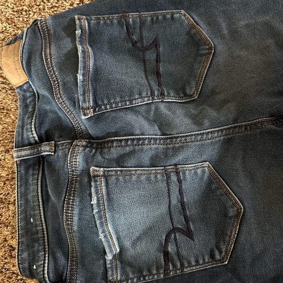 American eagle size 2 long super high rise, jegging - Picture 4 of 5